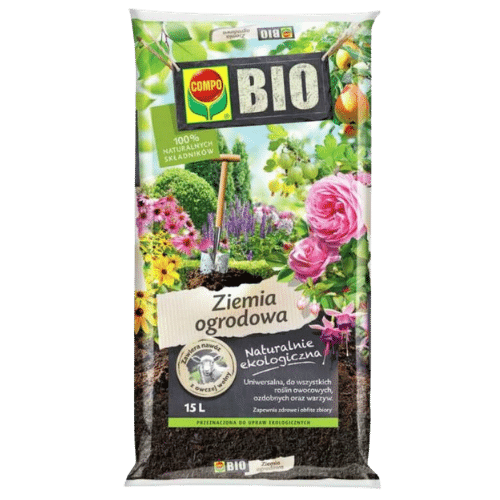 Compo Bio Ziemia Ogrodowa 15L – Naturalne Podłoże dla Zdrowych Roślin