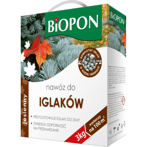 Biopon Nawóz jesienny do iglaków granulat
