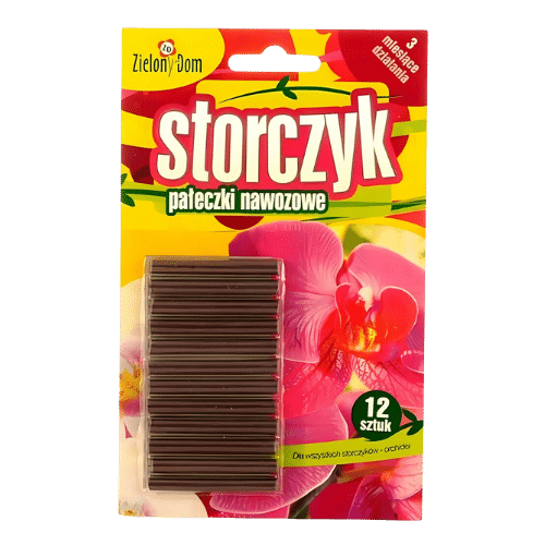 Zielony Dom: Pałeczki Nawożowe do Storczyków, 12 sztuk