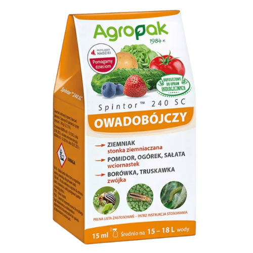 AGROPAK Spintor 240 SC Insektycyd o Szerokim Zakresie Działania 15ml