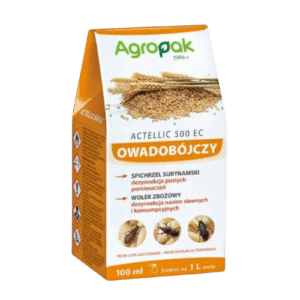 Actellic 500 EC: Zbożowy Trojszyk, Dezynfekcja Wołek, 100 ml