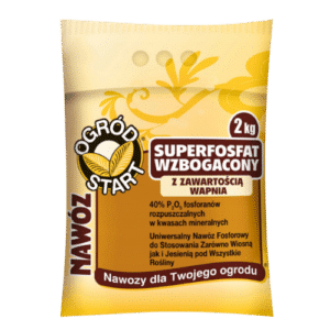 Ogród Start: Superfosfat wzbogacony z zawartością wapnia, 2kg