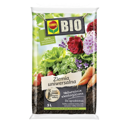 Compo Bio Ziemia Uniwersalna 5L – Naturalna Pielęgnacja Twoich Roślin