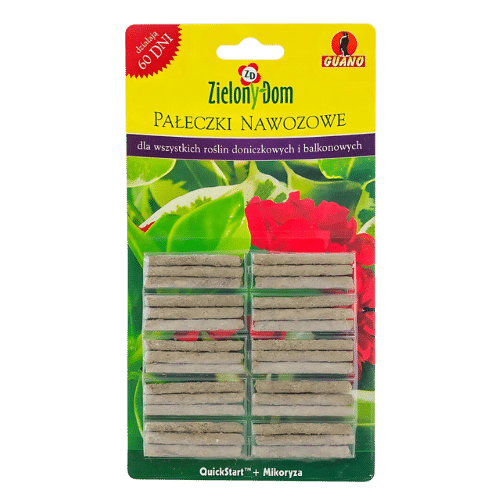 Zielony Dom: Pałeczki Nawozowe QuickStart + Mikoryza, 30 sztuk