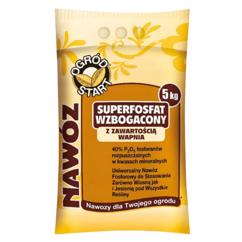 Superfosfat Wzbogacony Granulowany – Ogród Start, 5kg Ogród Start: Superfosfat Wzbogacony Granulowany, 5kg