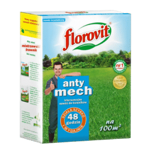 Florovit Nawóz do Trawników Antymech Błyskawiczna Eliminacja Mchu w 48 Godzin 2kg - obrazek 1
