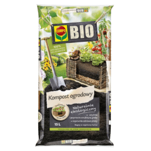 Compo Bio Kompost Ogrodowy 15L – Naturalne Wsparcie dla Twoich Roślin
