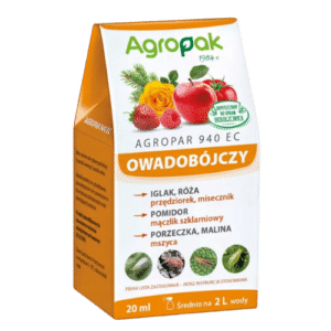 Agropar 940 EC: Agropak Naturalny Preparat Owado i Roztoczoobójczy, 20ml