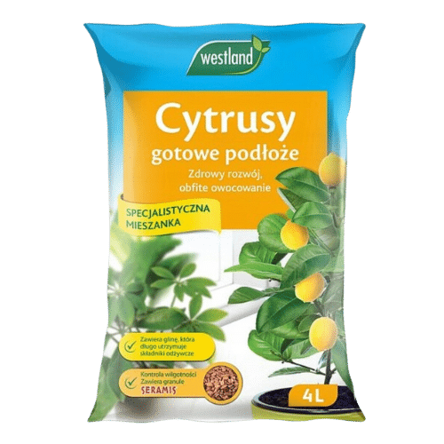 Westland Podłoże do Cytrusów, Worek 4L – Idealne dla Twoich Drzewek Cytrusowych