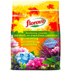 Florovit Nawóz Jesienny do Roślin Kwaśnolubnych 3 kg - na ok. 150 m² - obrazek 1