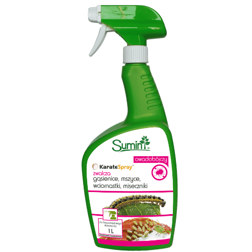 Sumin Karate Spray Rtu Środek owadobójczy zwalczający gąsienice, mszyce, wciornastki, miseczniki