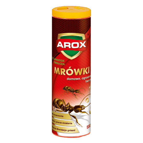 Arox Mrówkotox Preparat Zwalczający Mrówki Domowe, Ogrodowe, Faraona 550g