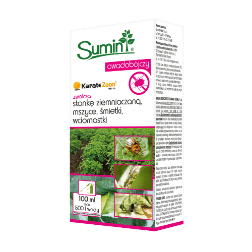 Sumin Karate Zeon 050 CS Środek owadobójczy zwalczający stonkę ziemniaczaną, mszyce, śmietki, wciornastki