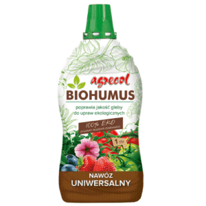 Agrecol Biohumus Nawóz Uniwersalny 100% Ekologiczny 1L