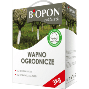 Biopon Wapno Ogrodnicze do Bielenia i Odkwaszania 3kg