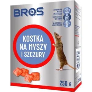 Bros Kostka na myszy i szczury 250g - obrazek 1