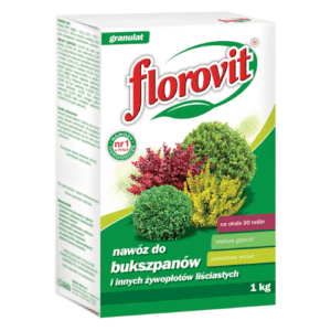 Florovit Nawóz do bukszpanów i innych żywopłotów liściastych 1kg