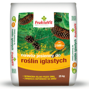 FruktoVit Plus Nawóz Jesienny do Roślin Iglastych 25kg - obrazek 1