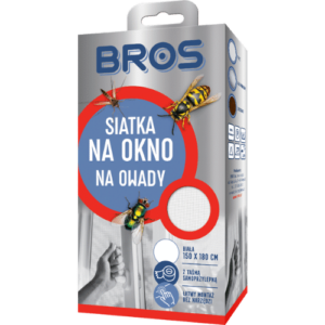 Bros Siatka na Okno 150x180 cm Biała - obrazek 1