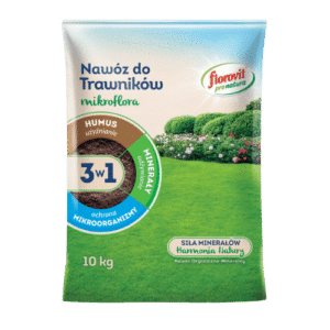 Florovit mikroflora 3w1 nawóz do trawnika 10kg - obrazek 1