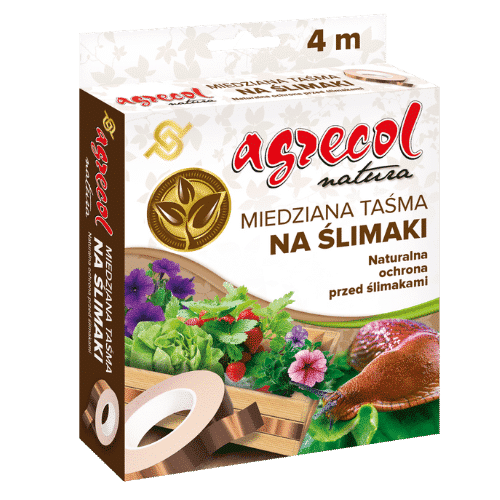 Agrecol Natura Miedziana Taśma na Ślimaki 4m