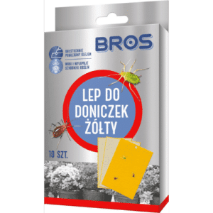 Bros lep do doniczek żółty 10 sztuk - obrazek 1