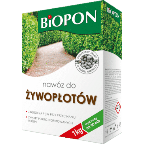 Biopon Nawóz do Żywopłotów 1kg