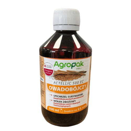 Agropak Actellic 500 EC Środek Owadobójczy i Dezynsekcyjny 200ml