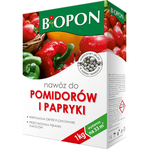 Biopon Nawóz do Pomidorów i Papryki Granulat 1kg