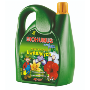 Agrecol Biohumus Super Forte Nawóz do roślin kwitnących 2,5l - obrazek 1