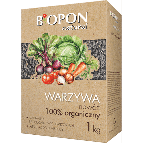 Biopon Natural Nawóz Uniwersalny Organiczny Granulowany 1kg