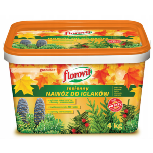 Florovit Jesienny Nawóz Do Iglaków Tui Cis 4 kg - obrazek 1