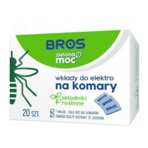Bros Zielona Moc Wkłady do Elektro na Komary 20 sztuk - obrazek 1