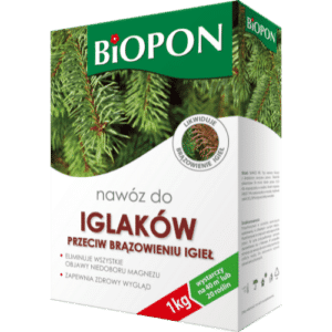 Biopon do iglaków przeciw brązowieniu igieł 1kg