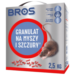 Bros Granulat na myszy i szczury 2,5kg - obrazek 1