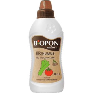 Biopon Biohumus płyn do warzyw i ziół 0,5l - obrazek 1