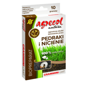 Agrecol Natura Preparat ograniczający skutki żerowania przez pędraki i nicienie 10g