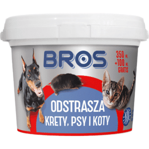 Bros odstrasza krety, psy i koty 350ml+100ml - obrazek 1