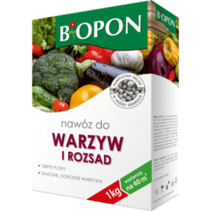 Biopon Nawóz do Warzyw i Rozsad w Granulacie 1kg