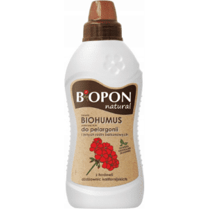 Biopon Biohumus do Pelargonii i Roślin Balkonowych 1L