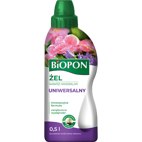 Biopon Żel Nawóz Mineralny Uniwersalny 0.5L