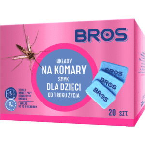 Bros Elektro Wkłady na Komary dla Dzieci 20 sztuk - obrazek 1