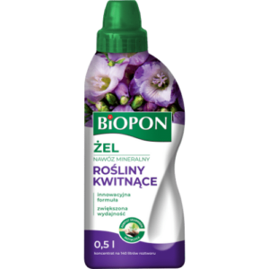 Biopon Żel Nawóz Mineralny do Roślin Kwitnących 0,5L