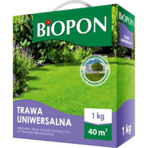 Biopon Trawa uniwersalna mieszanka traw wolno rosnących 1kg