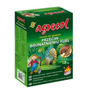 Agrecol Nawóz do Iglaków Przeciw Brunatnieniu Igieł 3kg
