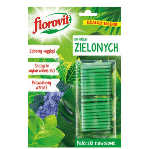 Florovit Pałeczki nawozowe do roślin zielonych