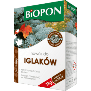 Biopon Nawóz jesienny do iglaków granulat 1kg