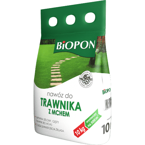 Biopon Nawóz do Trawnika z Mchem Granulat 10kg