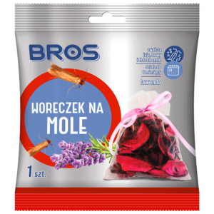 Bros lawendowy woreczek na mole 1 sztuka - obrazek 1