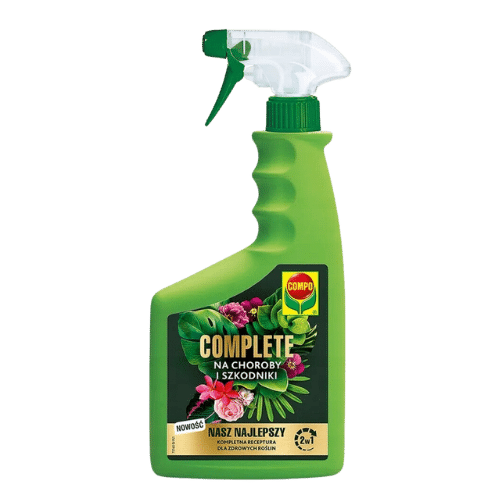 Compo 2w1 Complete Spray na Choroby i Szkodniki 500ml – Kompleksowa Ochrona Roślin Compo Complete 2w1 Spray na Choroby i Szkodniki 500ml – Kompleksowa Ochrona Roślin